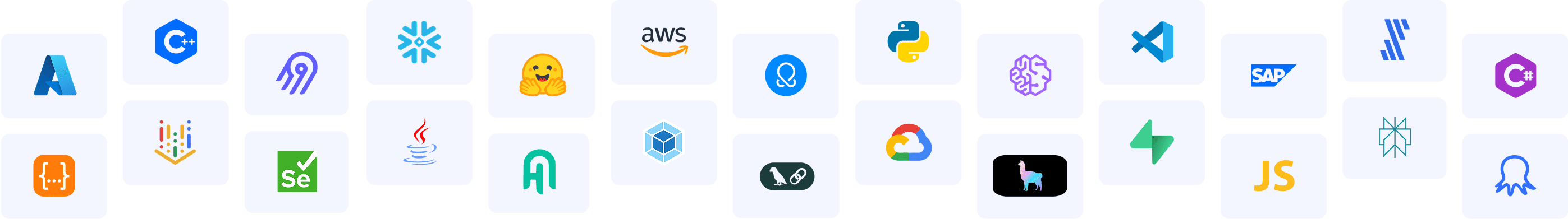Explore our compatibility with all LLM workflows