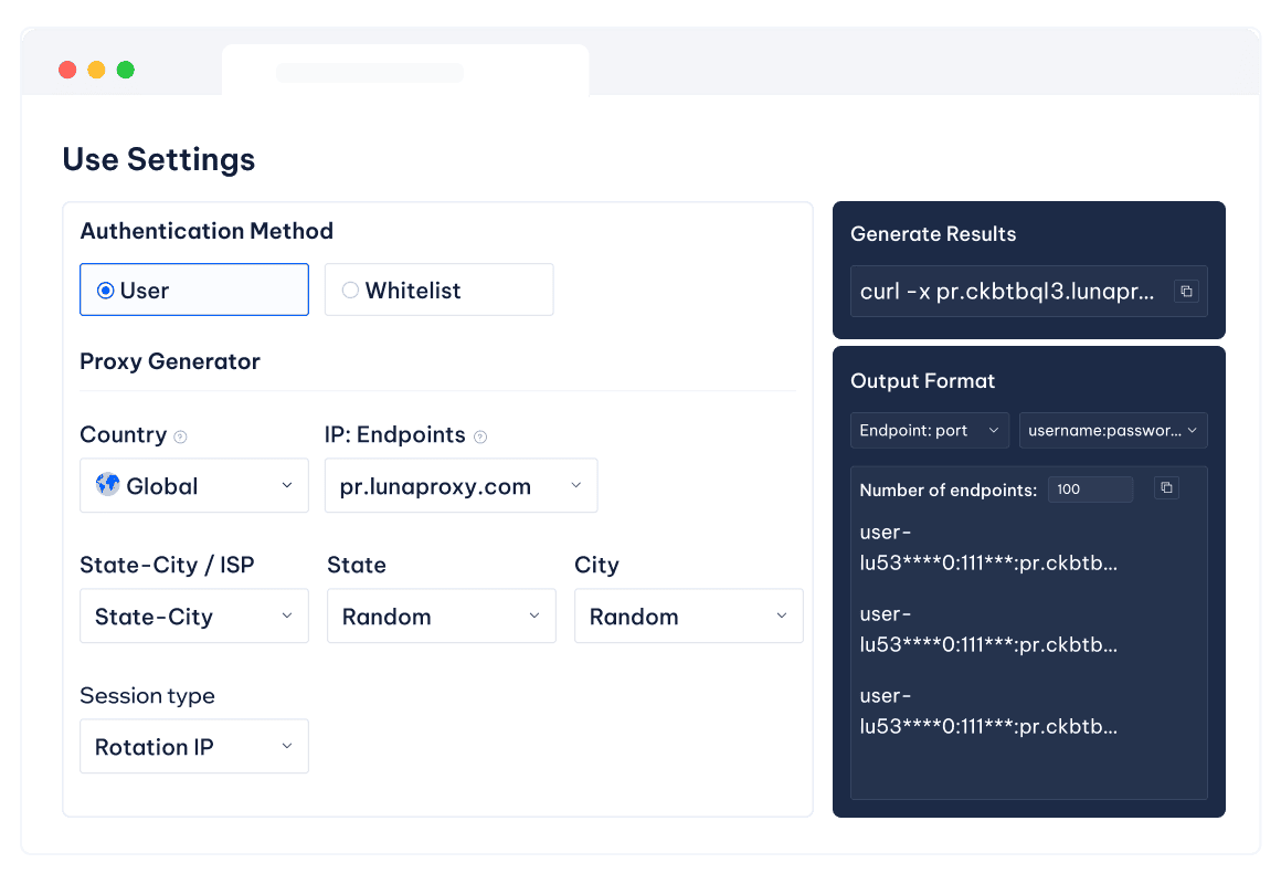 User-friendly dashboard